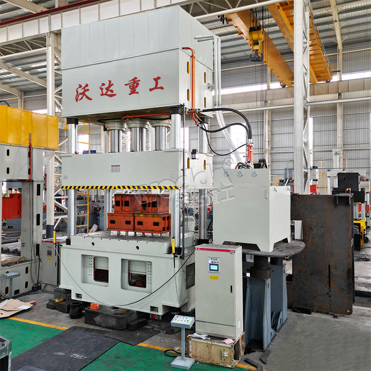 1000噸四柱液壓機帶液壓墊 1000噸四柱液壓機帶液壓墊